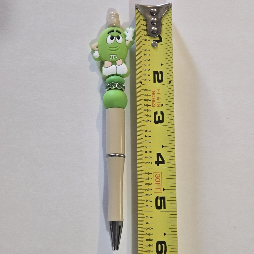 🍒🍒 Colorful M&M Character Pen - Picture 9 of 11